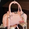 Korean Niche Design Portable Boston Bag Women'S New Fashion Pillow Bag Ins Super Fire Messenger Bag
