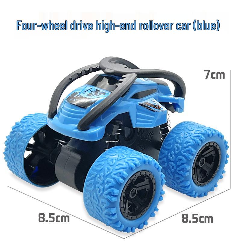 Kids' Inertial Excavator Toy Car: Off-Road Vehicle for Boys, Perfect for Small Gifts and Night Markets