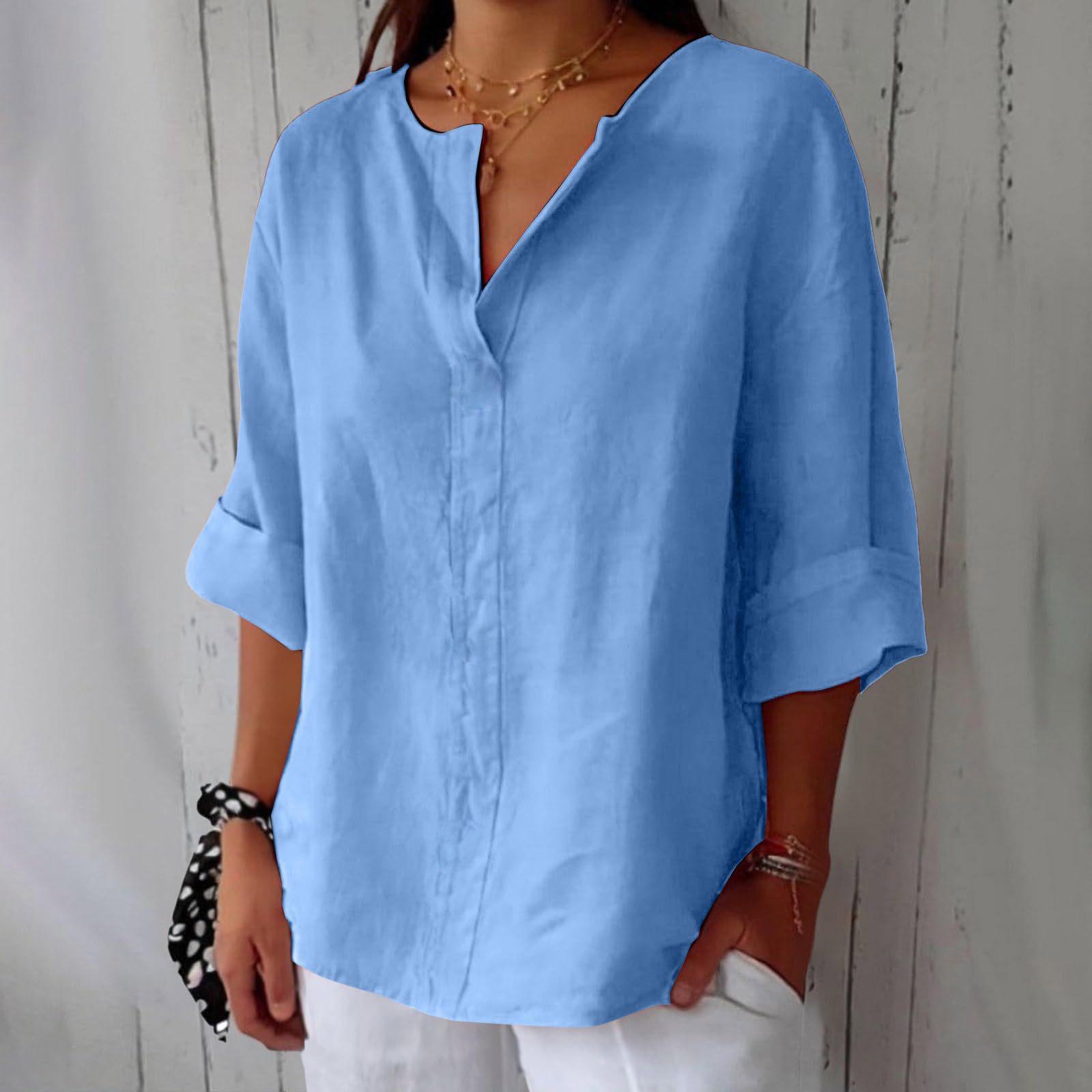 

Женская модная футболка свободного кроя с круглым вырезом и длинными рукавами, однотонная XL