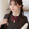 JK Small Necktie Bowtie Uniform Collar Butterfly Cravats For Student Basic Style School Uniform Ties Shirt Dress Neck Wear Ties