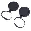2Pcs Objective Lens Caps Rubber Protective Snug Fit Telescope Lens Cover for ID 61 To 64mm Monocular Binocular
