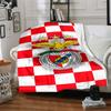 Benfica Motiv Aufdruck Decke - Perfekt für Sofa, Bett, Reisen & Außenbereich | Maschinenwaschbar, Gemütlich & Langlebig.