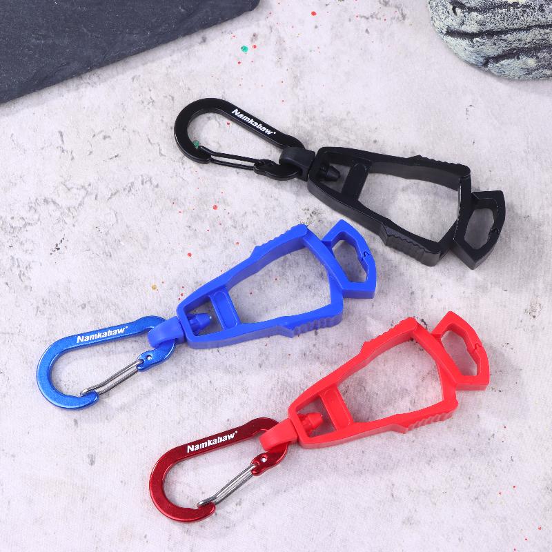 1 Stück Outdoor Handschuhclip Mehrzweck Anti-Verlust Haken Arbeitshandschuhe Halteclip Schlüssel Sicherheitsklemme Campingwerkzeuge