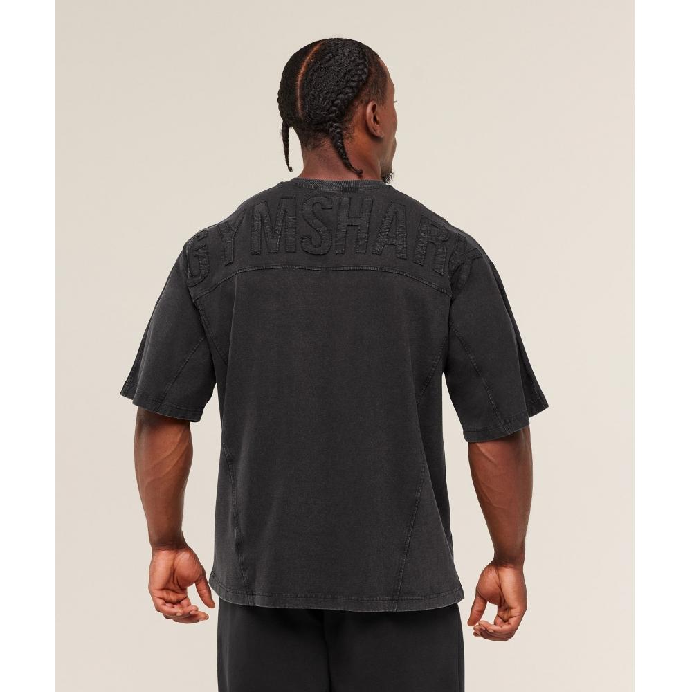 Gymshark Power Washed T shirT Gs Black A2c9f Bb2j