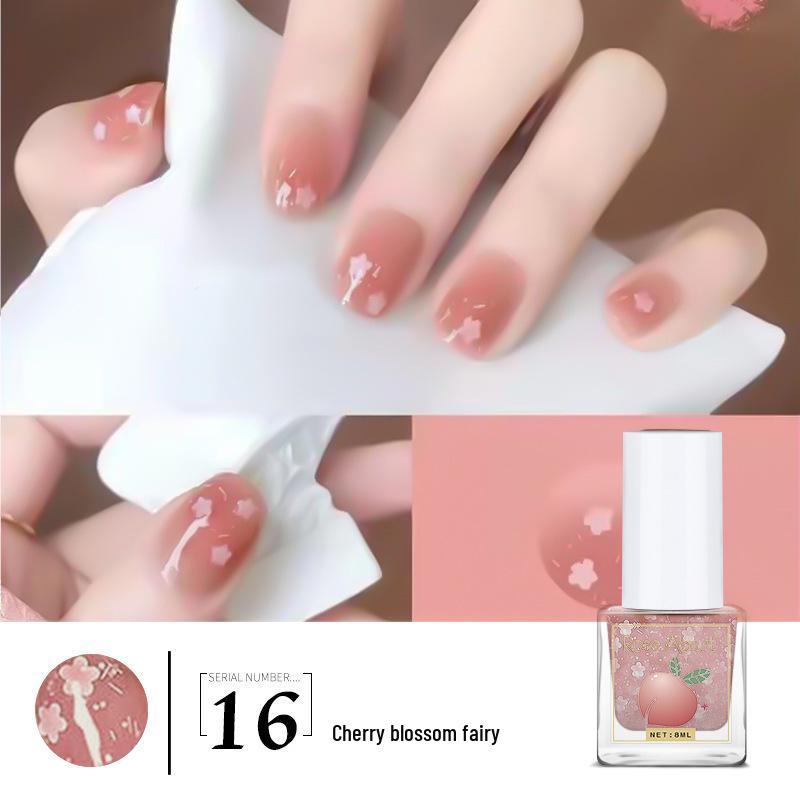 Eco-Friendly Peelable Water-Based Nude Nail Protector Polish