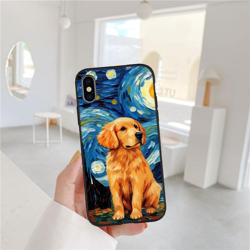 CJ16 Beagle Dog Soft Shell Phone Case for iPhone 16 15 14 13 12 Pro Max Plus Mini
