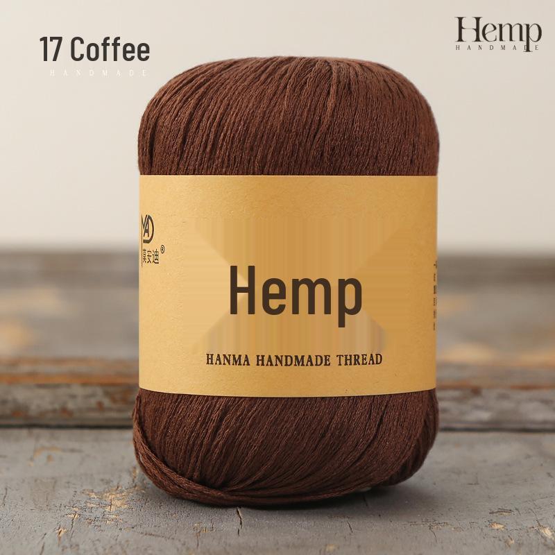Tencel Wool Linen Hemp Lace Yarn: Silk Cotton for Handmade Summer Knitting & Crochet Projects - Perfect for Scarves & Sweaters.