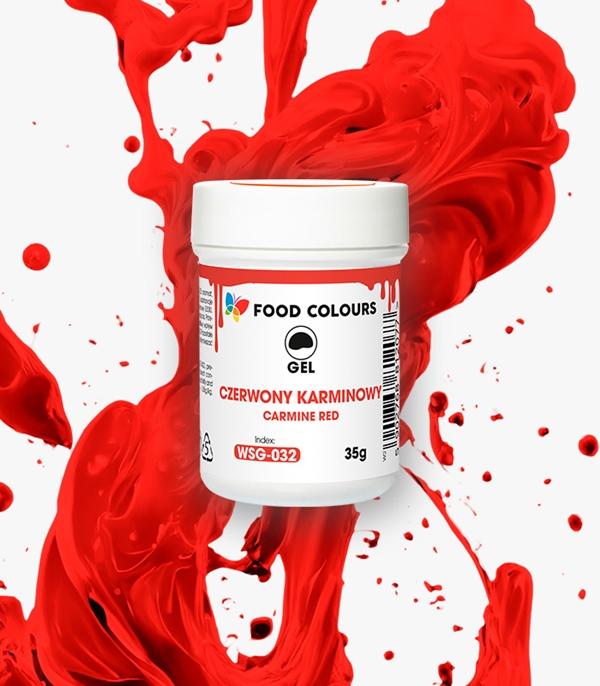 Food Coloring Gel Red Carmine 35G