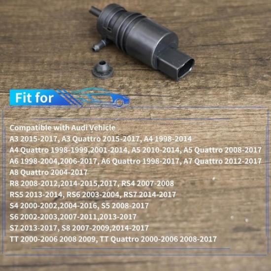 Windshield Washer Pump 1J5955651 1K5955651 for TT TT Quattro Beetle CC Eos G
