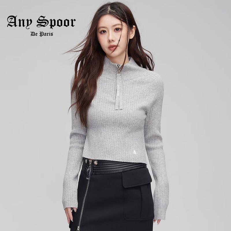 

ANY SPOOR Women s Half-Zip Turtleneck Slim Fit Base Layer Top M