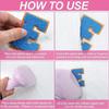 26Pcs English Alphabet Towel Embroidery Mixed Color Patch Handmade Repair For Clothes Accessories
