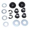Steering Spindle Bushing Rebuild Kit 532006266 Front Spindle Axle Bushing Replacement for Huskee