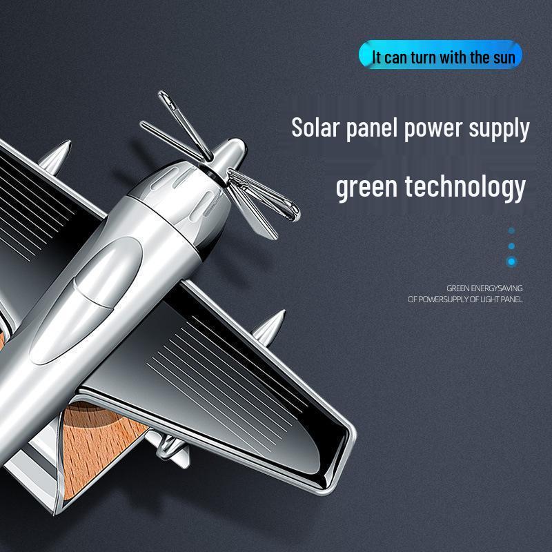 Solar-Powered Car Perfume Ornament: Long-lasting Solid Aroma Diffuser with Light Fragrance for Interior Decoration