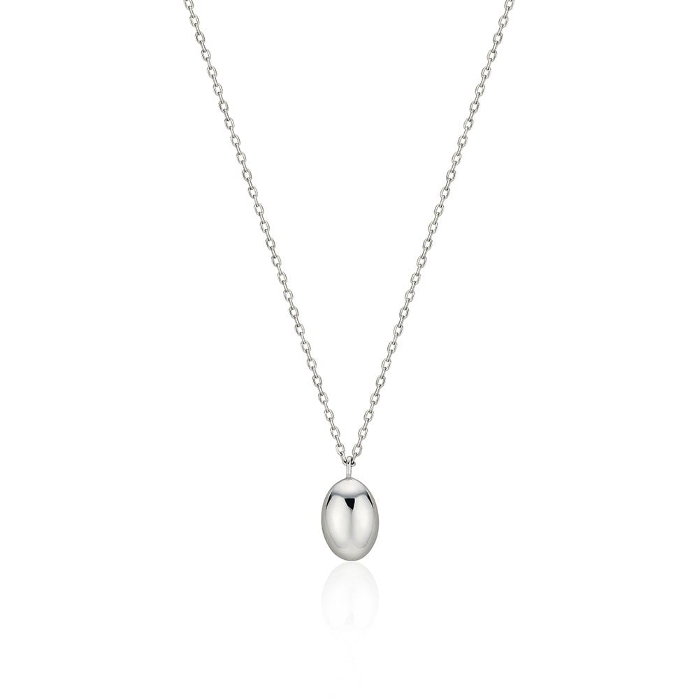 [Baiyer] Silver (W) Egg Ball Necklace Bh7N40706W9450