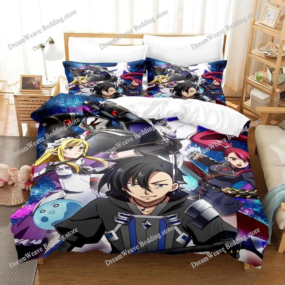 Fashion 3d Printed Anime Black Summoner Bedding Set Single Twin Full Queen King Size Bed Set Adult Kid Bedroom Duvet Cover Sets7