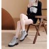 Velvet Martin Boots for Girls Winter High Top Warm Cotton Shoes Snow Boots