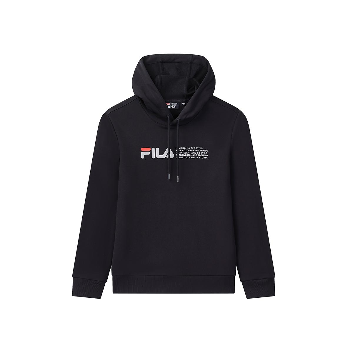 

Fila Повседневная Удобная Ветрозащитная Теплая Толстовка Мужская толстовка Легендарный-Синий F11M048249F-NV L