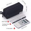 Large Capacity Pencil Bag Zippered Marker Pouch Multi-Functional Pen Organizer  College Use