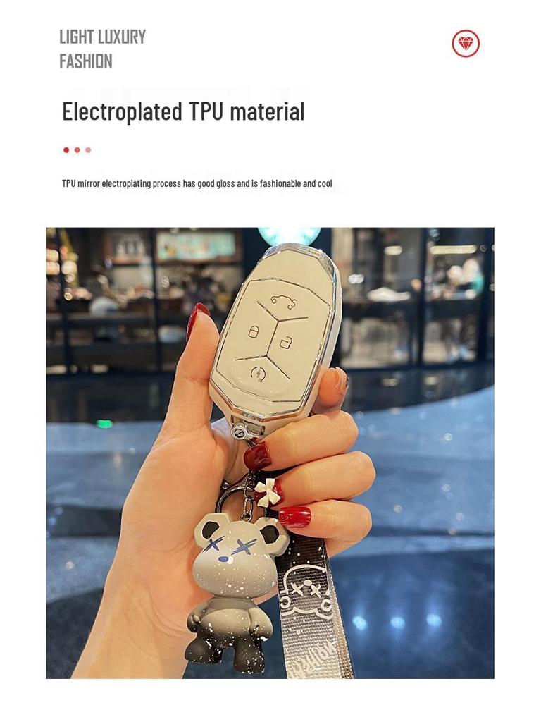 Lynk&Co 03 Women's Key Case: 2021 Model, Fits Lynk&Co 01/02 New Energy, Cute Design