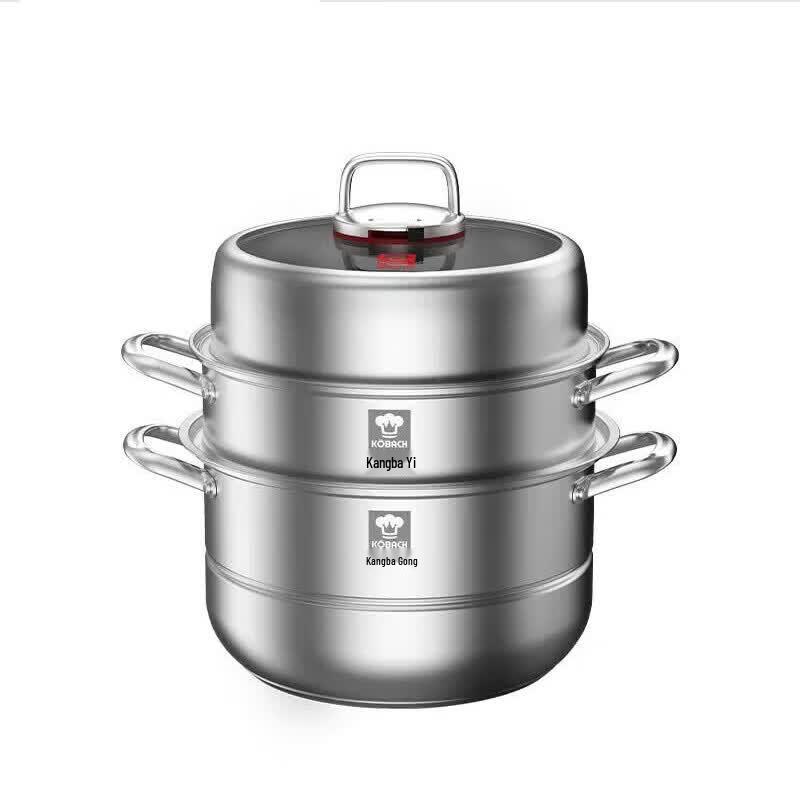 KOBACH 304 Stainless Steel Anti-Overflow Steamer Pot