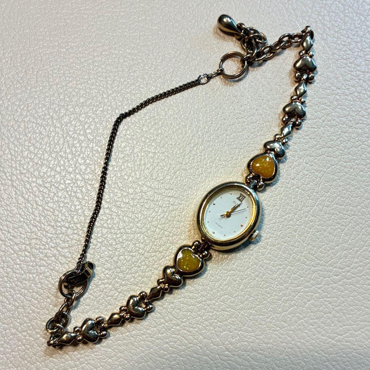ALBA quartz heart watch