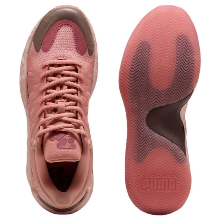Puma Hali 1 Low Top Basketball Shoes Unisex Pink 313451-01