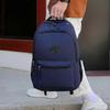 2025 Backpack, Side Pockets, Padded Shoulder Straps, with USB Plug,blue