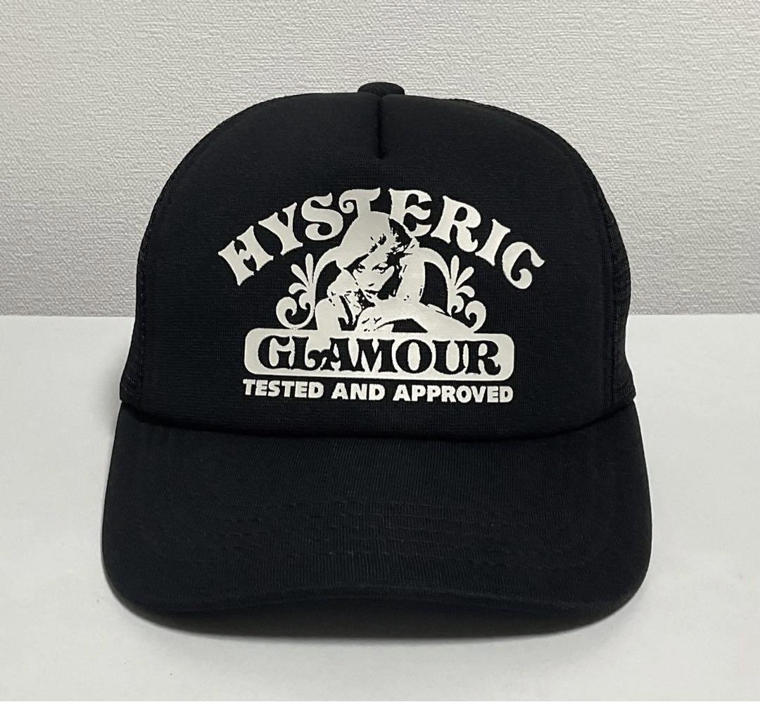 

[USED] Hysteric Glamour Mesh Cap, Black, Free Size, Made in Japan