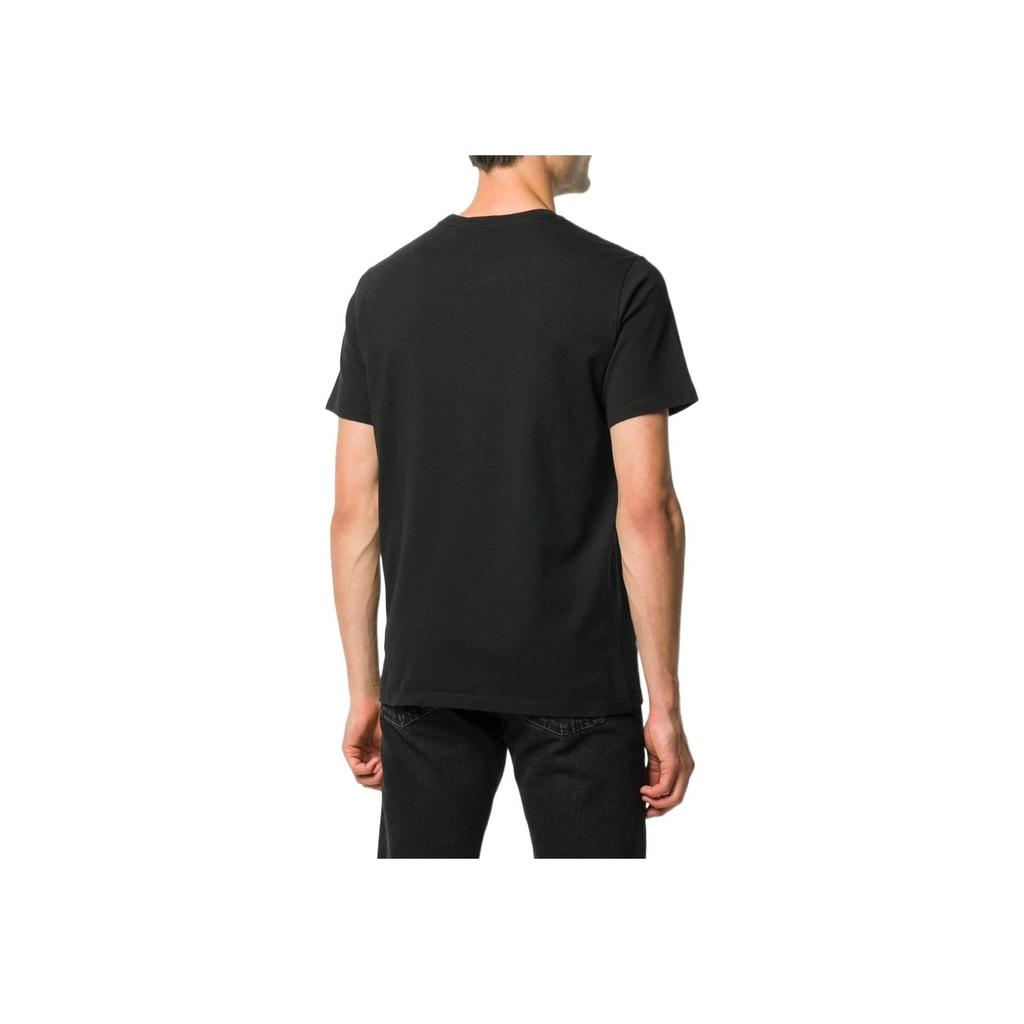 Tricou cu decolteu uniform cu logo Levis Bărbați Topuri Negru 56605-0009
