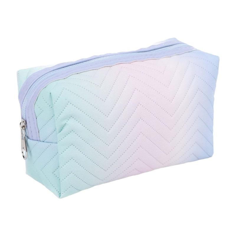 Fashionable PU Storage Bag Travel Toiletry Bags Makeup Organizer for Skin Care and Beauty Items