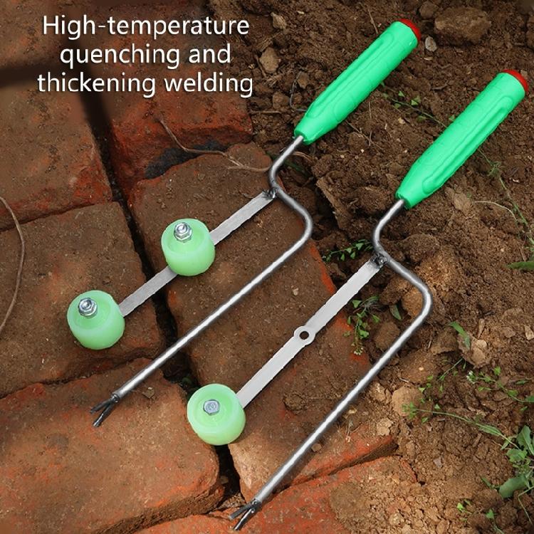 Pair Of Gardening Tools For Sweet Potato Seedling Cultivation Ergonomic Grip Reinforced Iron Structure Smooth Mobility