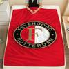 1PC Feyenoord Patterned Flannel Blanket Suitable For All Seasons for Home Decor Warmth and Comfort Gifts Holiday Present