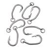 5Pcs Stainless Steel Tuna Fishhooks Barbed Big Game Hook Circle Fishing Hooks  Boat Sea Fishing