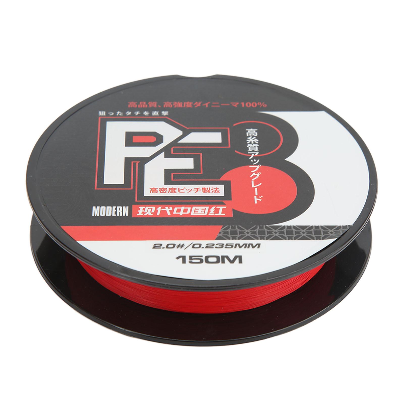 

150m 8 Strands Braided Fishing Line Abrasion Resistant High Smoothness Fishing Lure Wire for Freshwater Saltwater 2.0#