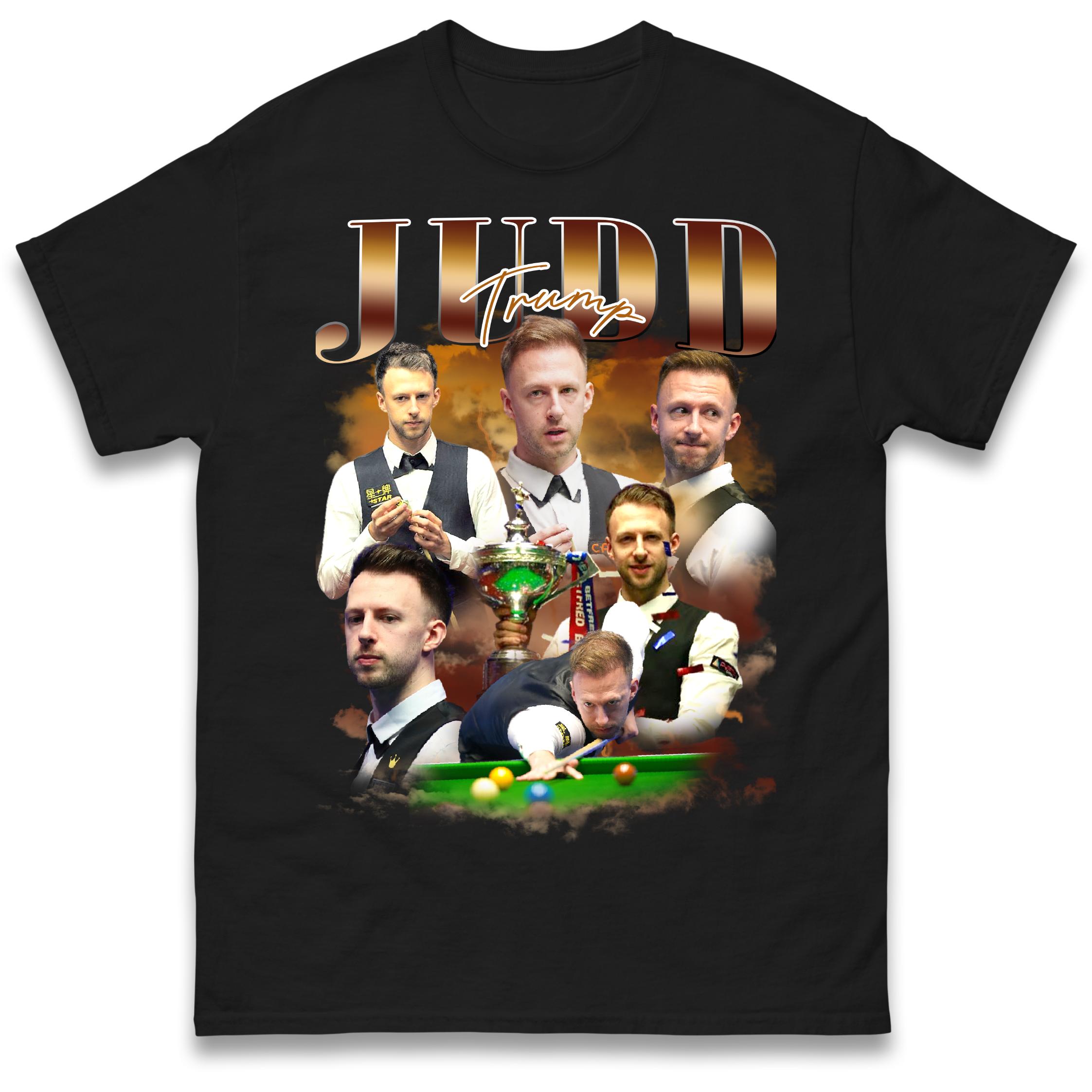 Judd Trump T-Shirt Tshirt Mens Womens Tops Unisex Tees 100% Cotton 2XL