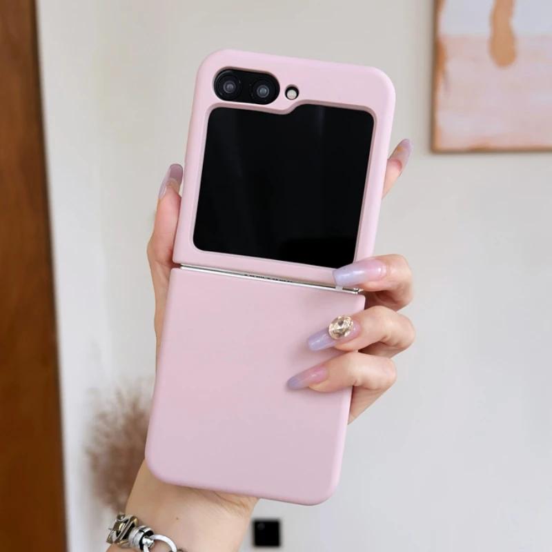 

Для Samsung Z Flip 6 флуоресцентний кольоровий рідкий силіконовий чохол для Z Flip 5 6 ударостійкий матовий бампер для Galaxy ZFlip6 Candy Cover For Samsung Z Flip 6