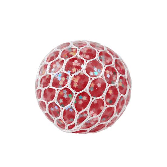 

Игрушка-мячик для сжимания с пайетками внутри, мягкий ТПР, быстро восстанавливающий форму, игрушка-виноград, игрушка для щипания, снятие и облегчение тревоги, сенсорная розовый