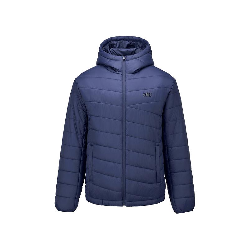 Skechers Solid Color Windproof Warm Breathable Wear-Resistant Cotton Jacket Unisex jackets L425U104-00DU XS