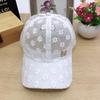 Adjustable Fashion Women Hip Hop Outdoor Girls Mesh Hat Lace Flower Baseball Cap Visors Cap