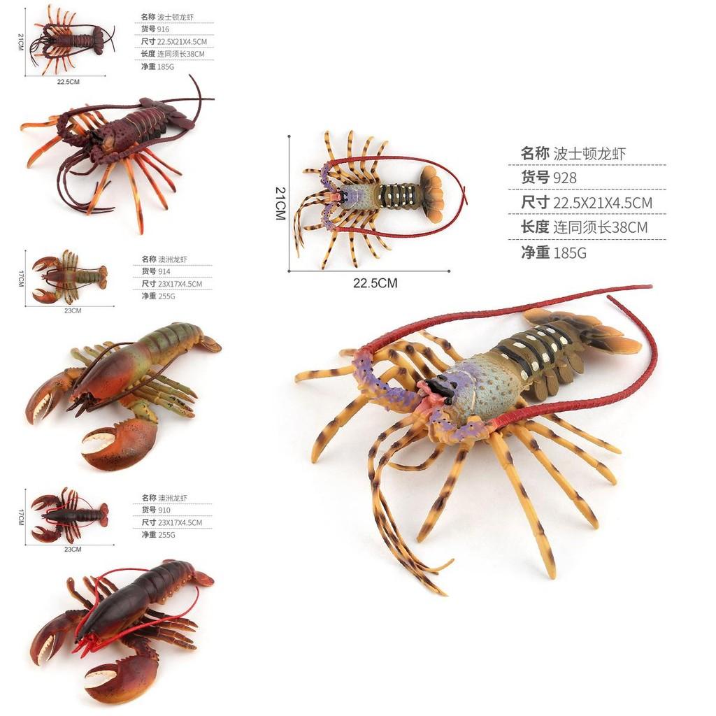 Realistic Pvc Ocean Lobster Model Ocean Animal Figurine For Kids And Collectors