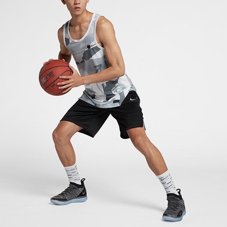 Nike Basketball Sports Knit Breathable Quick-Dry Sleeveless Tank Top Men Tops Light-Grey 926265-043