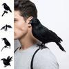With Shoulder Strap Halloween Simulation Crow Realistic Cosplay Costume Lifelike Crow  Party