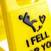 I FELL FOR YOU desktop ornament sign Valentine's Day Funny Romantic Ornaments board Wedding Birthday party desktop decoration