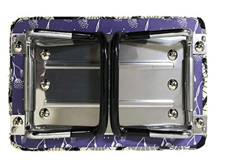 Compact Seiza Chair Small Foldable Umbrella Gray (Pattern) (Japanese Style)