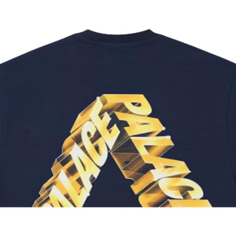 Palace Polished P3 T-Shirt Navy Unisex Tops Blue P29TS043