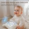 White Noise Machine for Baby Sleep with 20 Soothing Tracks, 4 Sound Types, Portable Sleep Aid for Infants, Rechargeable