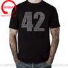 Men 42 The Answer To Life The Universe And Everything Douglas Adams T Shirt 100 Cotton Tops Crew Neck Tees Gift Idea TShirts