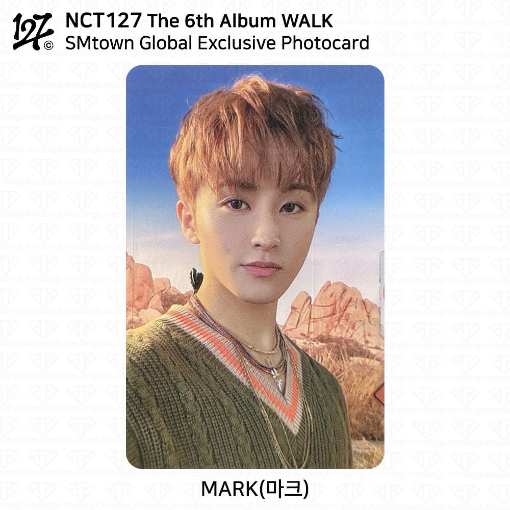 NCT127 The 6th Album WALK Exclusive Photocard SMtown Global Walmart KPOP