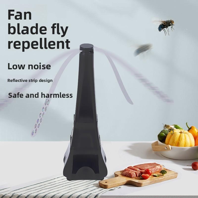 Multi Function Fan Fly Repeller With Silent Operation For Home And Office Use