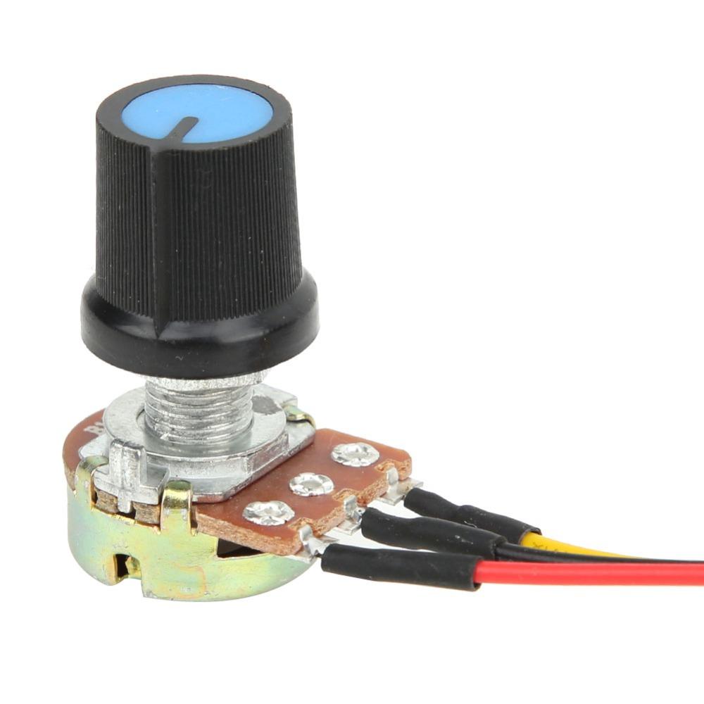 9-60V DC PWM Motor Controller Potentiometer Control Motor Speed Switch For DC Motors